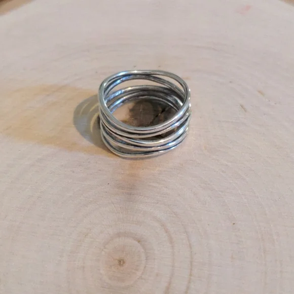 925 Sterling Silver Ring Bohemian Size 6 Women's Jewelry - Picture 4 of 7